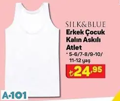 SİLK&BLUE ERKEK ÇOCUK KALIN ASKILI ATLET